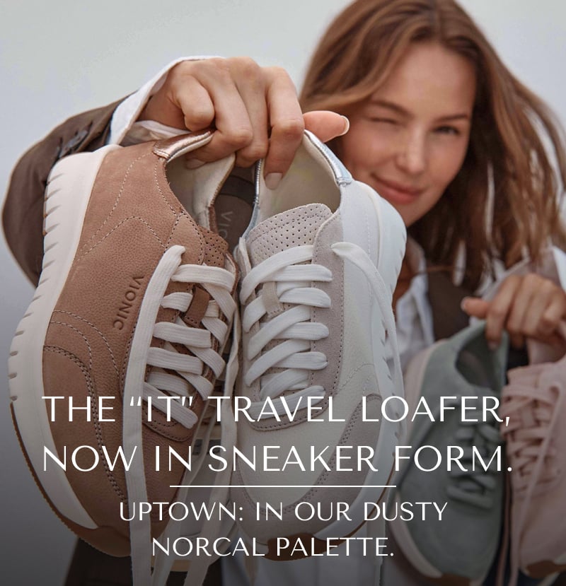 The "IT" Loafer, Now In Sneaker Form. Uptown: In Our Dusty Norcal Palette.