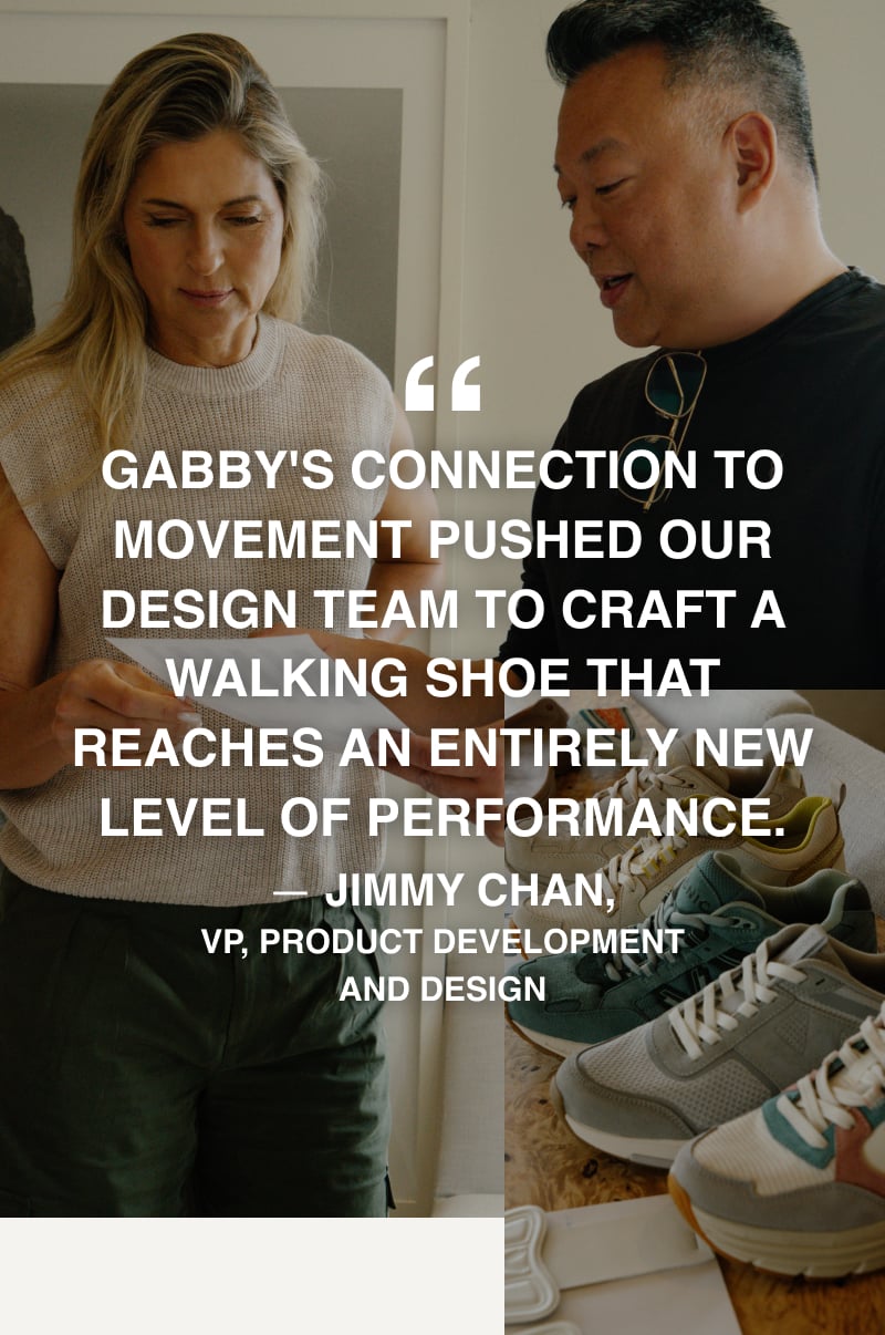 Gabby Reece The Gabby Sneaker design