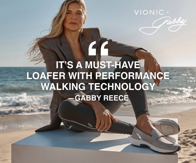 Gabby Reece Wearing Walk Roam Loafer On Beach